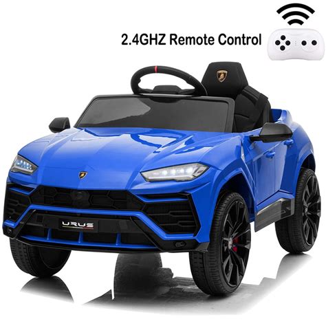 12V Lamborghini Urus Kids Ride On Car, Electric Toy with Remote, LED ...