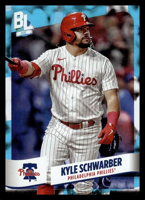 2024 Topps Big League Rare Blue Foil 264 Kyle Schwarber EBay