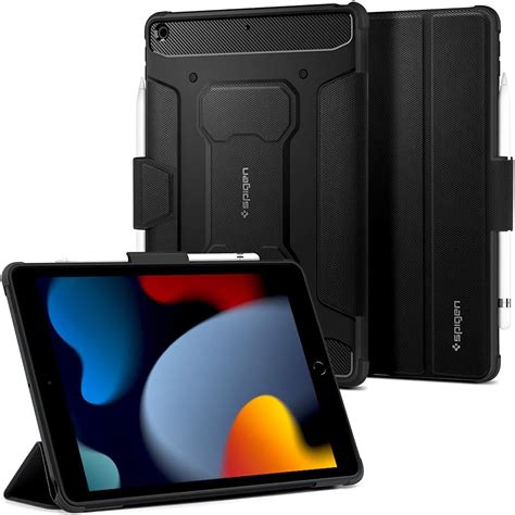 Spigen Funda Rugged Armor Pro Diseñado para iPad 10 2 iPad 9ª