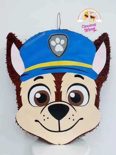 Pi Ata De Chase Paw Patrol Patrulla Canina Personalizada En Venta En