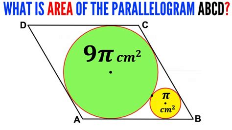 Can You Find Area Of The Parallelogram Abcd Circles Inscribed In A Parallelogram Math