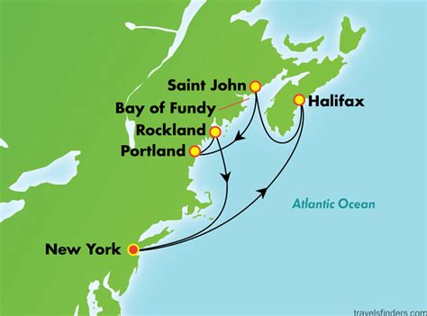 CANADA to New York - TravelsFinders.Com