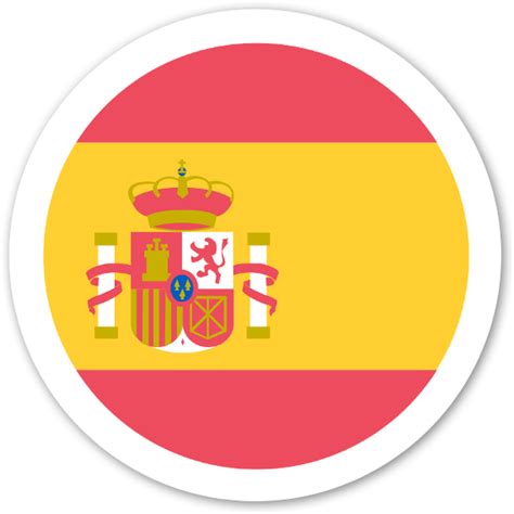 Congratulations! The PNG Image Has Been Downloaded (Spain Flag Sticker ...