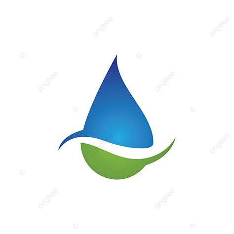 Dropping Water Clipart Transparent Png Hd Water Drop Logo Template