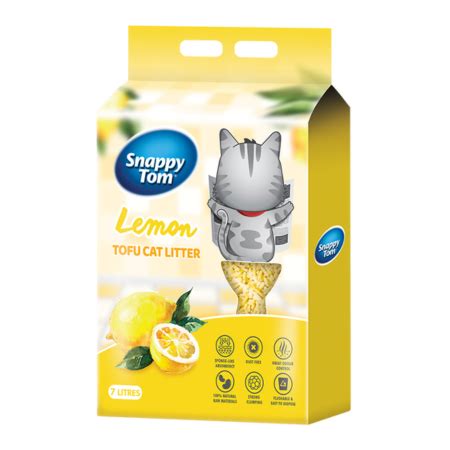 Snappy Tom Tofu Cat Litter – Lemon – Snappy Tom