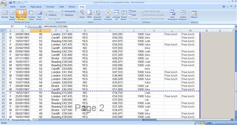 Page Break Preview In Excel 2010