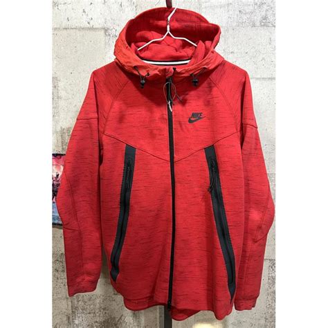 ナイキ テックフリース フルジップ パーカー S メンズ レッド Nike Tech Fleece Swt002nike1459632 Creep 通販 Yahooショッピング