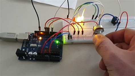 Montaje Arduino Potenciometro Leds Buzz YouTube