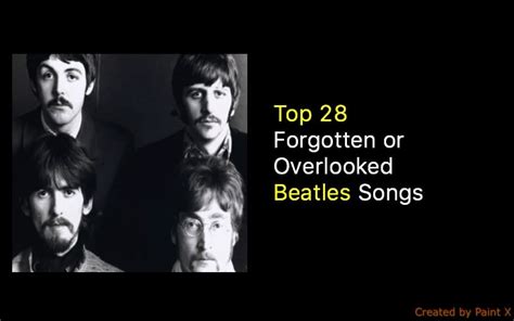 Top 28 Underrated The Beatles Songs - NSF News and Magazine