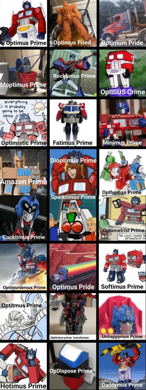 Deep Fried Optimus Prime Meme at Ella Reibey blog