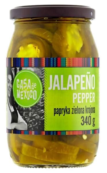 Papryka Zielona Jalapeno 340g Casa De Mexico