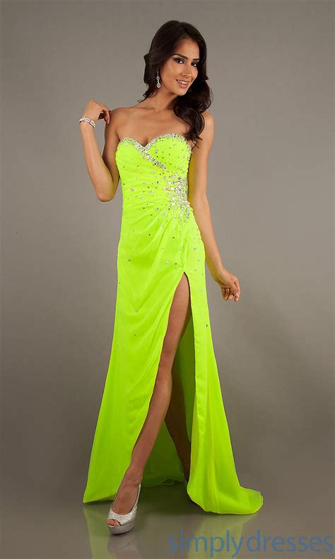 Pin By Lizzie Morris On Dresses Neon Prom Dresses Mori Lee Prom