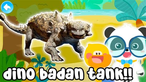 Dino Badan Tank Panda Kiki Dan Miu Miu Belajar Tentang Dino Lagi Game