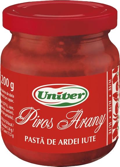 Univer Piros Arany Pasta De Ardei Dulce 200g