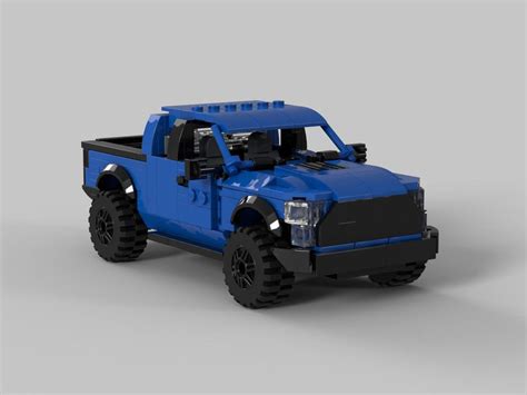 Lego Moc Ford F Raptor By Dinhtuankiet Rebrickable Build