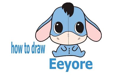 How To Draw Eeyore Youtube