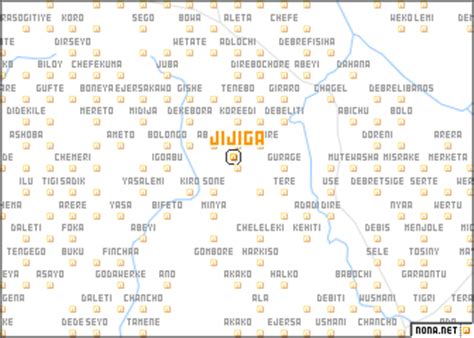 Jijiga (Ethiopia) map - nona.net