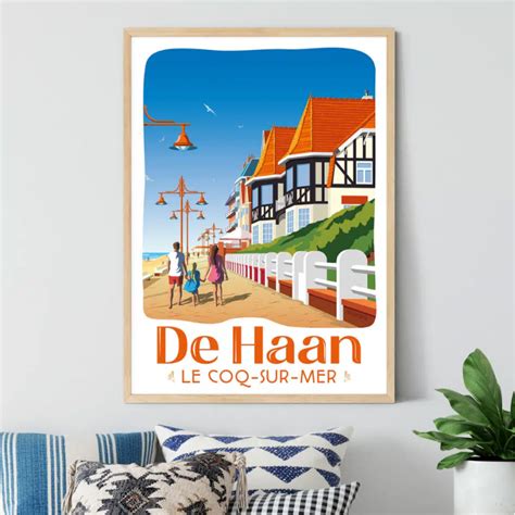 Poster De Haan Le Coq Sur Mer