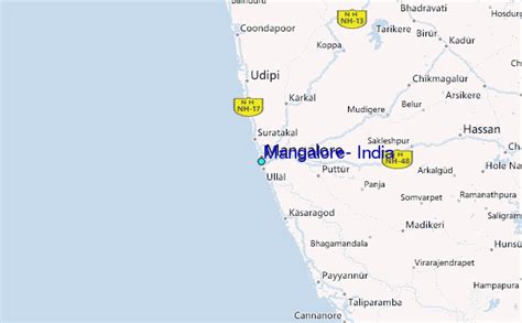 Mangalore India Map