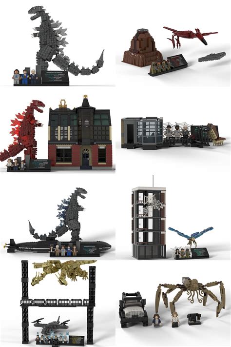 Custom Godzilla King of the Monsters LEGO sets I made (we should get ...