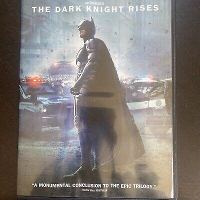 The Dark Knight Rises Dvd Ebay