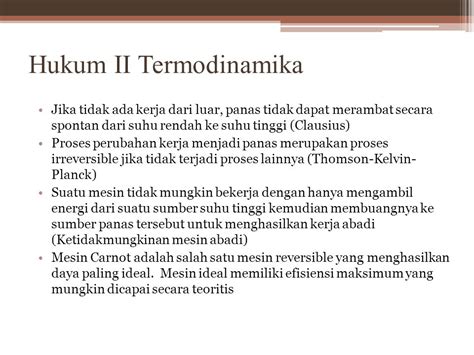 Hukum Termodinamika 2 Pdf