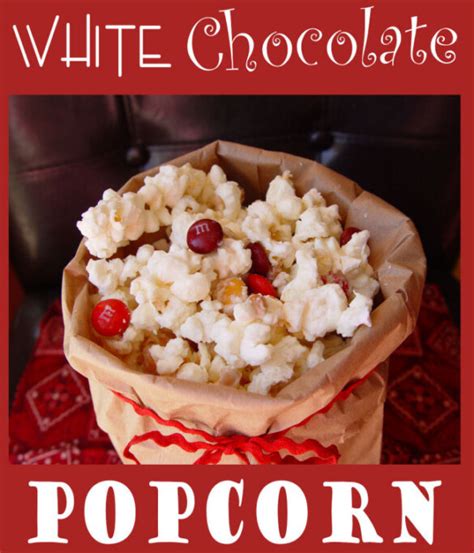 White Chocolate Popcorn - Jamie Cooks It Up