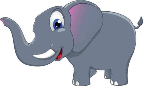 Dancing Baby Elephant Drawing Fun Illustration Vector Drawing Fun