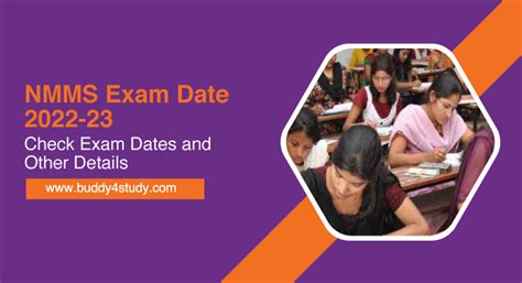 Nmms Exam Date 2023 Check Exam Dates And Other Details