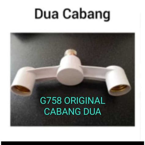 Jual G Original Rumah Lampu Cabang In Belajar Tempel Led Saklar