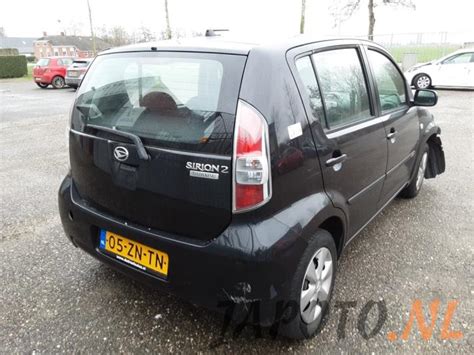 Daihatsu Sirion V Dvvt Sloopvoertuig Zwart