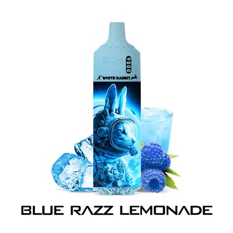 Puff Tornado Randm X White Rabbit Blue Razz Lemonade