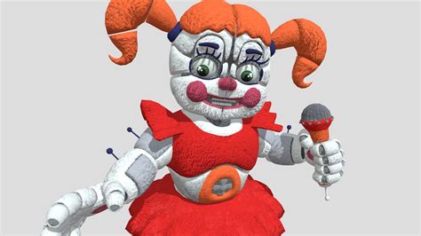 Virtual Circus Baby Download Free 3d Model By Orangesauceu C4c55e6