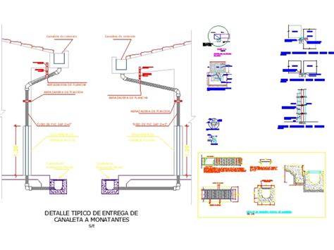 Drenagem Pluvial Detalhe Em AutoCAD CAD 115 76 KB Bibliocad