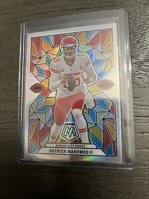 2024 Panini Mosaic Stained Glass Mosaic Prizm SG 1 Patrick Mahomes