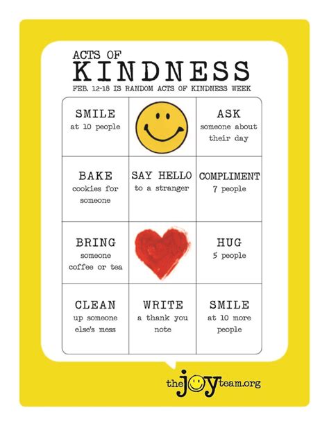 Random Acts of Kindness Week | The Joy Team