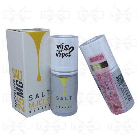 Jual Salt Mjolk V2 Banana Milk 30ml Latt Mjolk V2 Salt Nic By