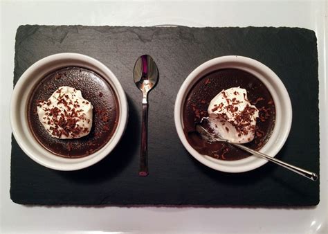 Salted Dark Chocolate Pudding Easy Recipe Great To Make In Advance Of A Dinner Party Uses