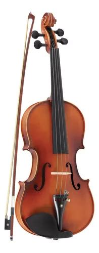 Violino Vivace 4 4 Beethoven Be44s C Estojo Fosco Cor Marrom