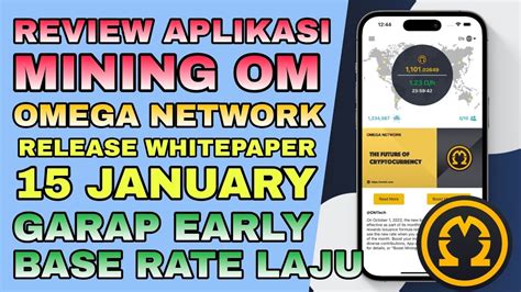 Omega Network Aplikasi Mining Gratis Daftar Langsung Dapat Om Youtube