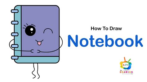 How To Draw A Notebook Easy Drawing Step By Step 84 Youtube