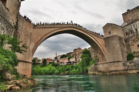 Stari most alte brücke in mostar bosnien und herzegowina