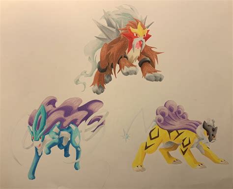 Legendary Pokemon Drawings In Pencil