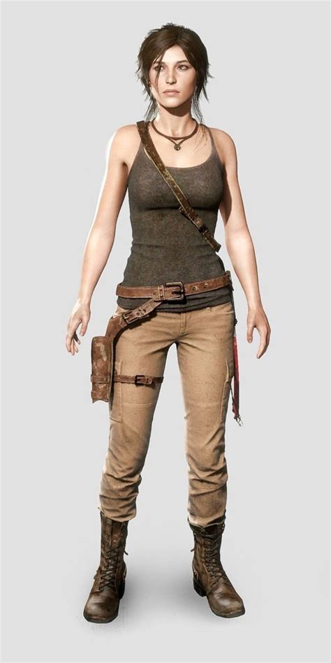 Lara Croft Rise Of The Tomb Raider Vestiti Militari Supereroi Outfit