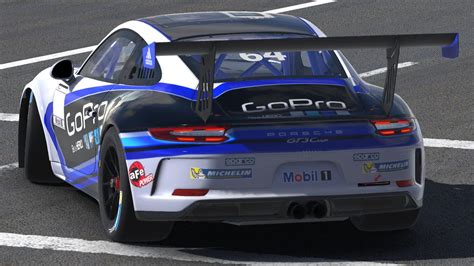 Gopro Porsche 911 Gt3 Cup By Stephane Parent Trading Paints