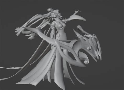 STL file Immortal Journey Sona - League of Legends・3D printer design to ...