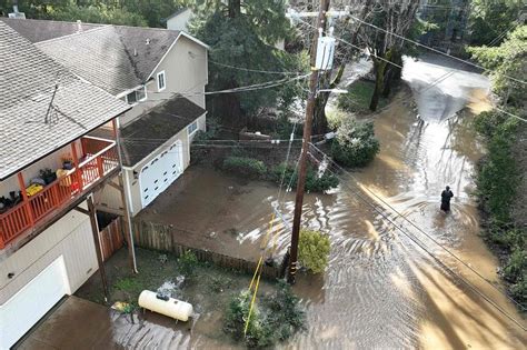 Flood Mudslide Threats Prompt Evacuations Along California Coast The