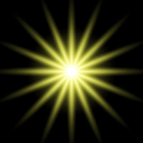 Premium Vector Gold Glowing Star Realistic Sun Rays Yellow Sun Ray