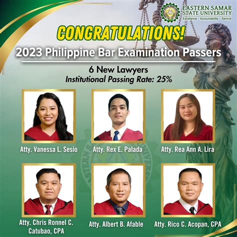 Essu Enlists 6 New Lawyers In 2023 Philippine Bar Exam