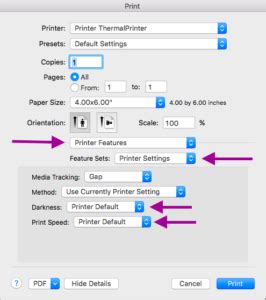 How To Change Printer Settings To Labels Printerinsight